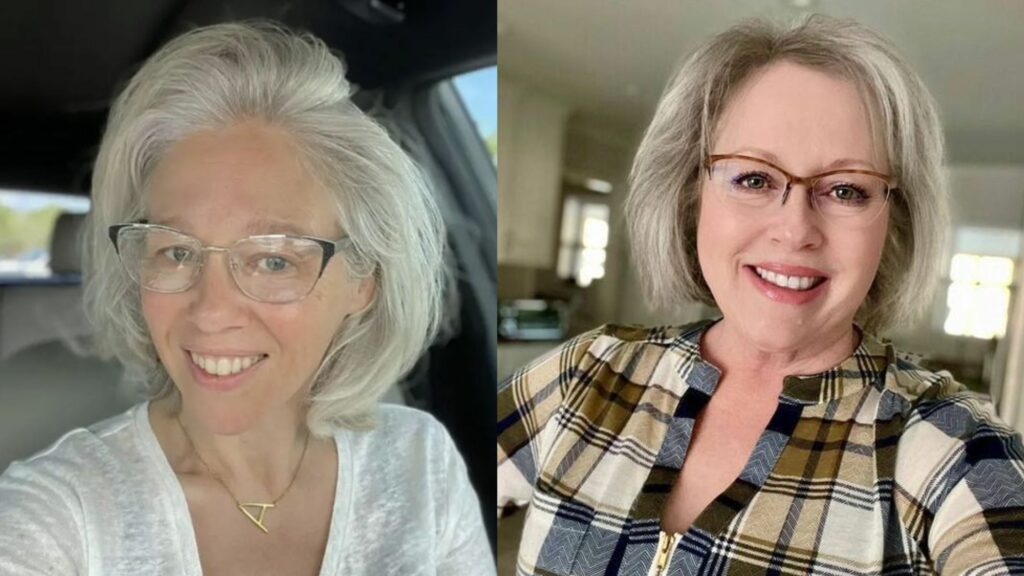 Coupes cheveux femmes 65 ans avec lunettes